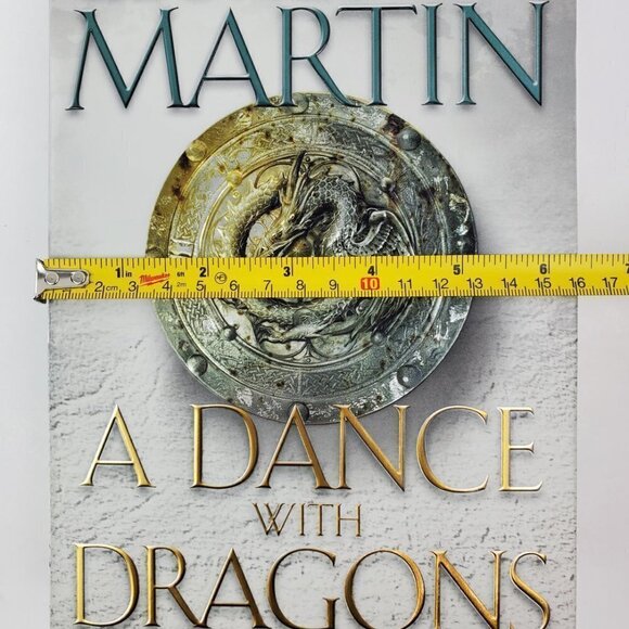 George R.R. Martin Dance With Dragons True First Edition Hardcover Book Fantasy - Picture 12 of 12